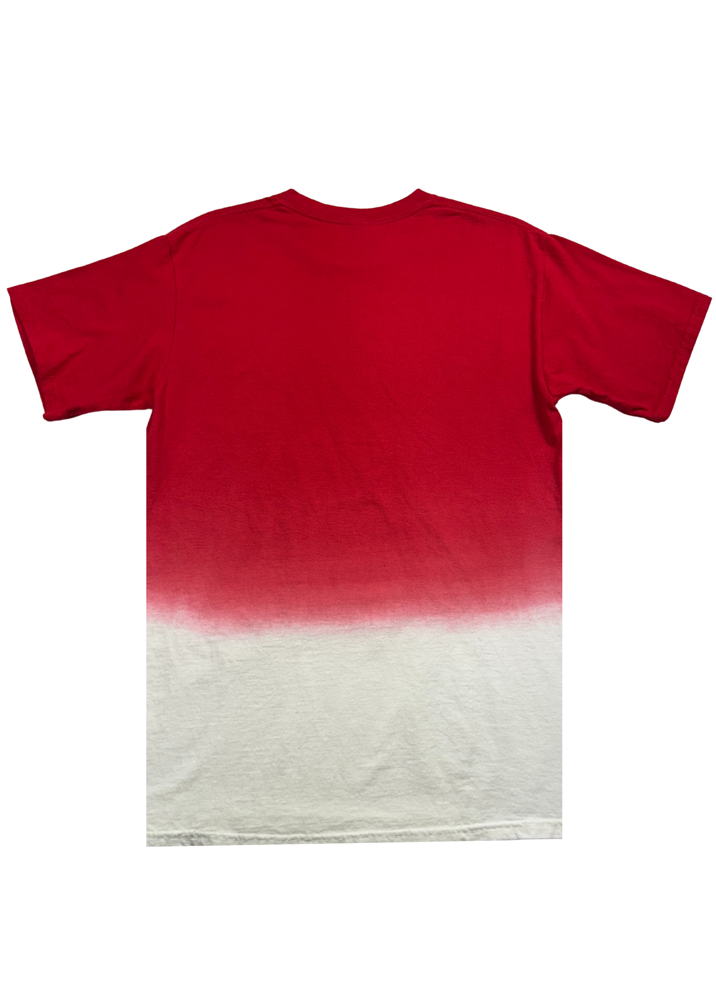 Red White Dip Dye T-Shirt
