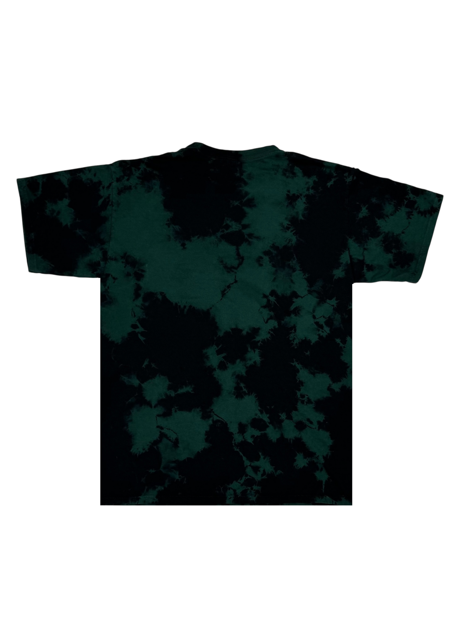Black / Forest Green Crystal Wash T-Shirt