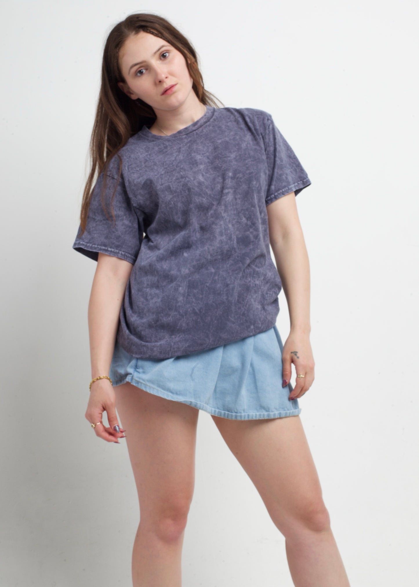 Grey Mineral Wash T-Shirt