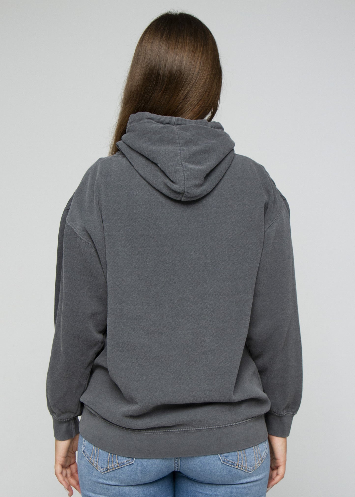 Black Pigment Dye Hoodie