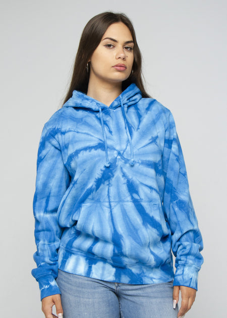 Sold CBAAF Come Back As A Flower Oatmeal Tie Dye Hoodie Med Cotton USA NWT $260 Blue