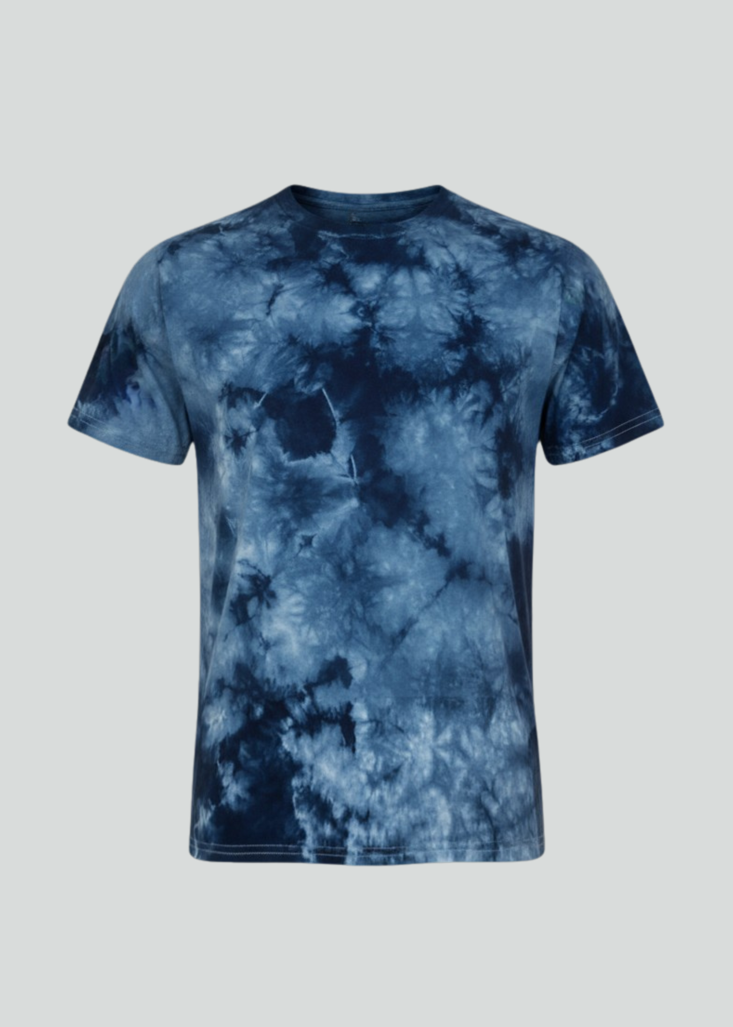 Blue Crystal Wash Tie Dye T-Shirt Alstyle 1301