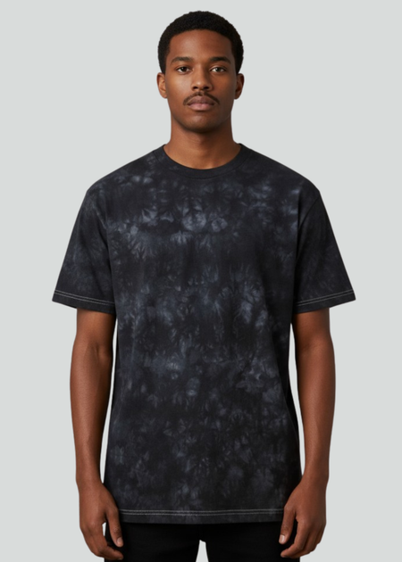 【新品】BrightWin 2gether Bright着用Tシャツ 黒 L Black Crystal Wash Short Sleeve T-Shirt | Custom Colors Apparel