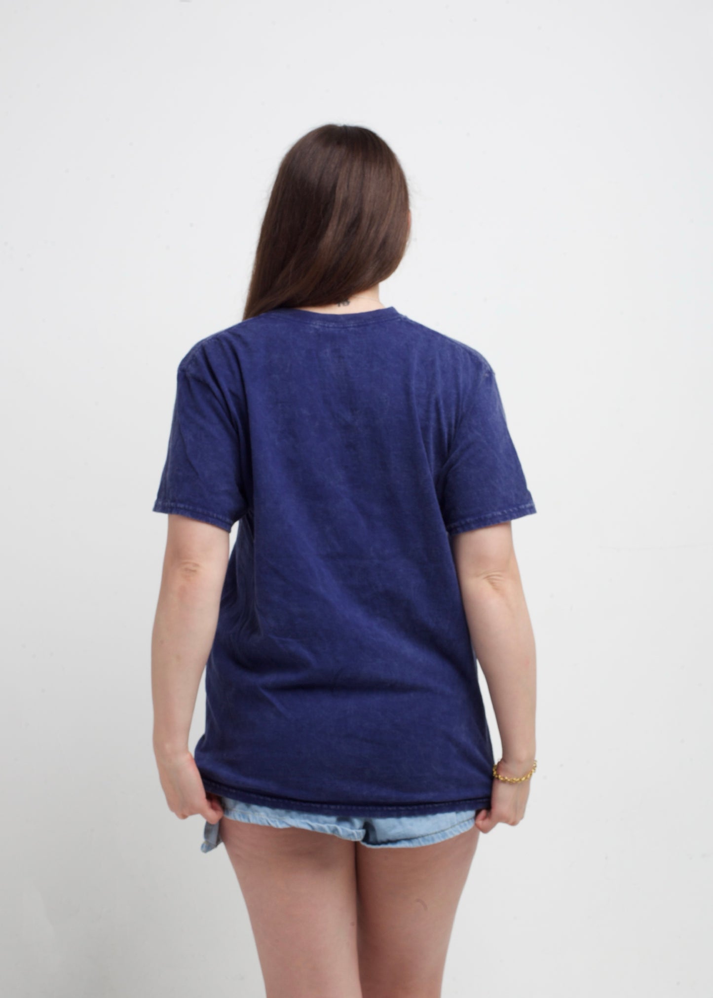 Cobalt Blue Mineral Wash T-Shirts