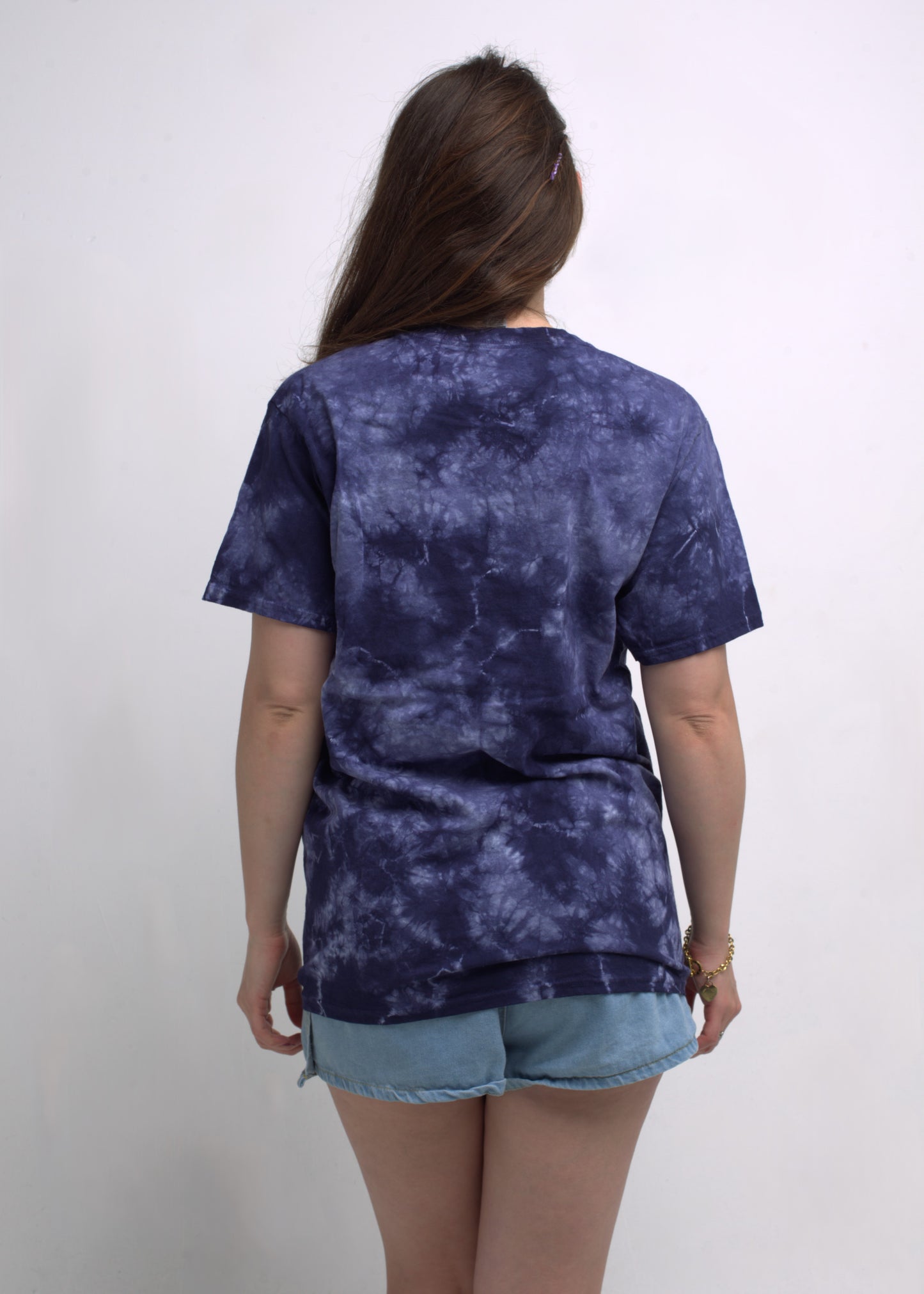 Purple Crystal Wash Tie Dye T-Shirt Alstyle 1301