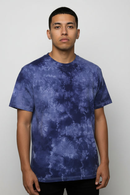 Purple Crystal Wash Short Sleeve T-Shirt | Custom Colors Apparel