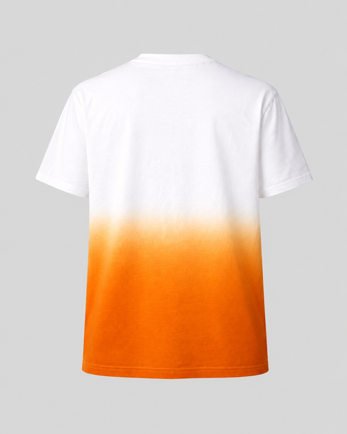 White Orange Dip Dye T-Shirt – Custom Colors Apparel