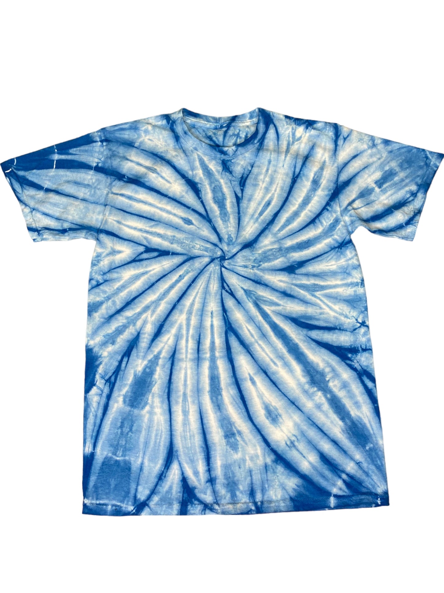 Blue Spiral Tie Dye T-Shirt (Closeout)