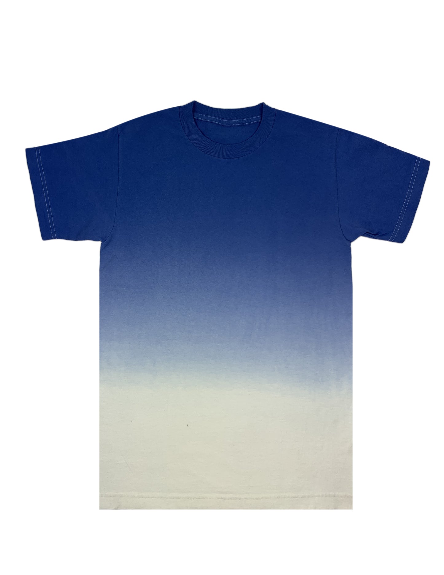 Blue White Dip Dye T-Shirt