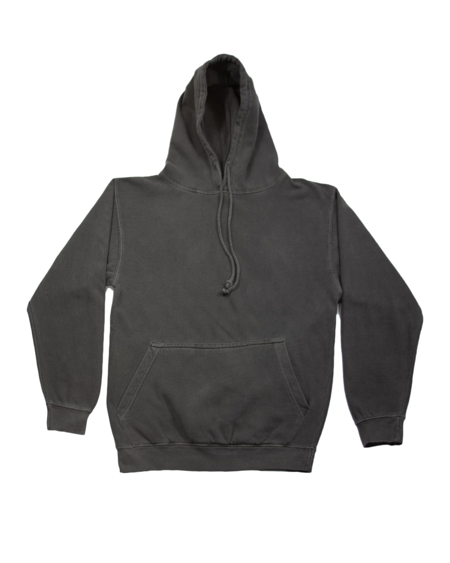 Black Pigment Dye Hoodie
