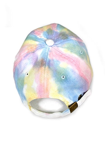 Tie Dye Dad Hat Multi-Pastel Colors