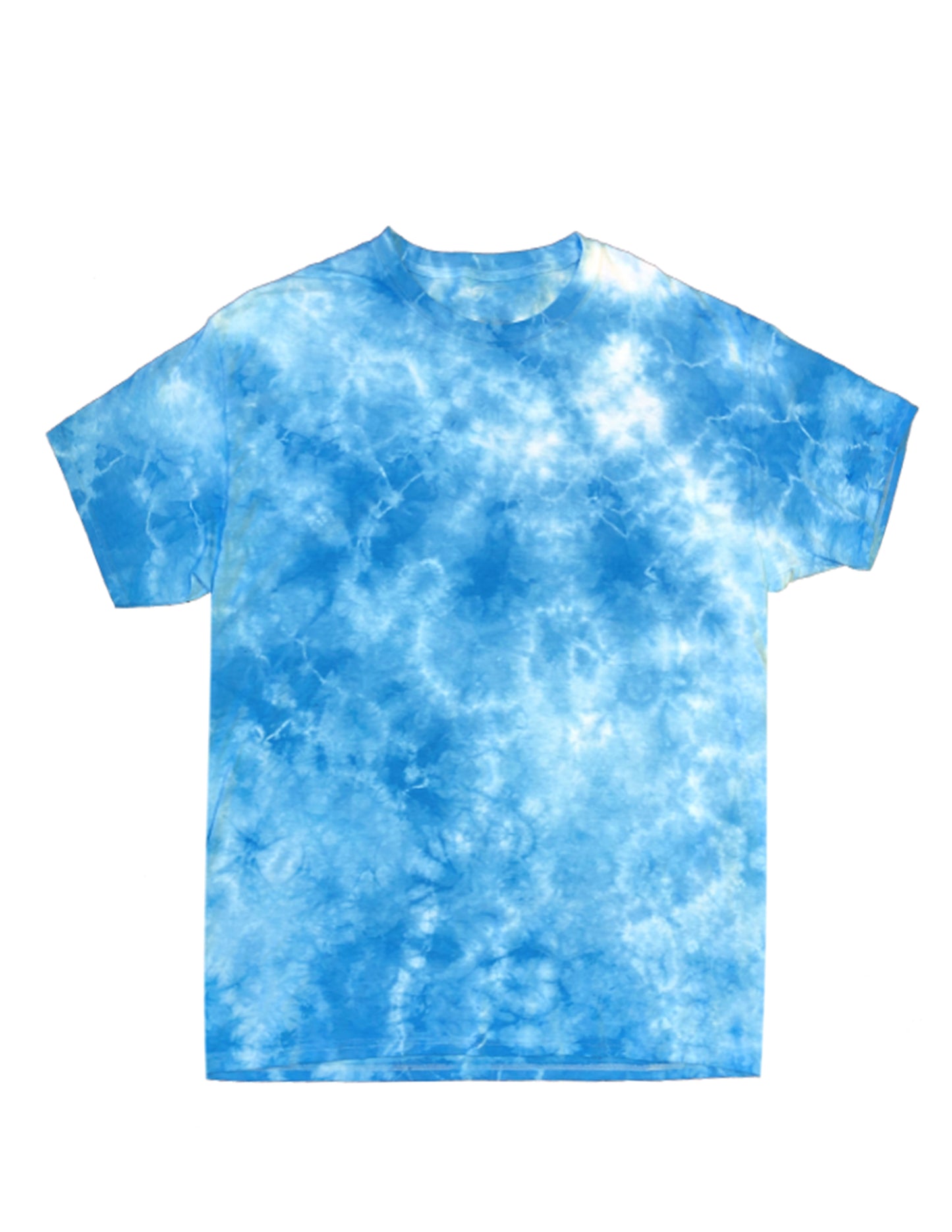 Malibu Blue Crystal Wash Tie Dye T-Shirt