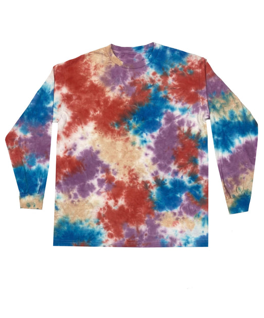 Kori Amereica Long Sleeve Pastel Tie Dye Shirt M