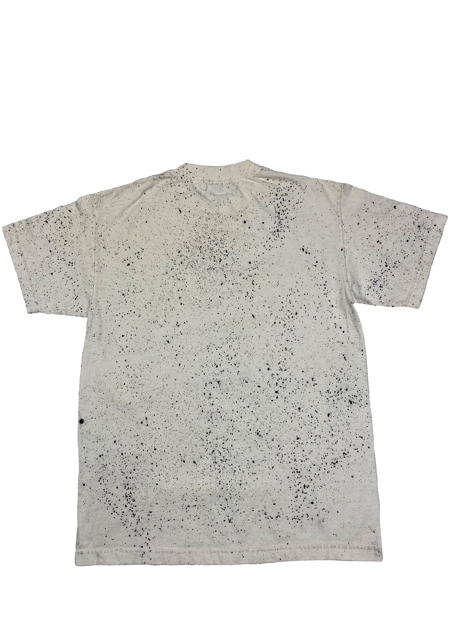 Off White Black Sprinkle Dye T-Shirt