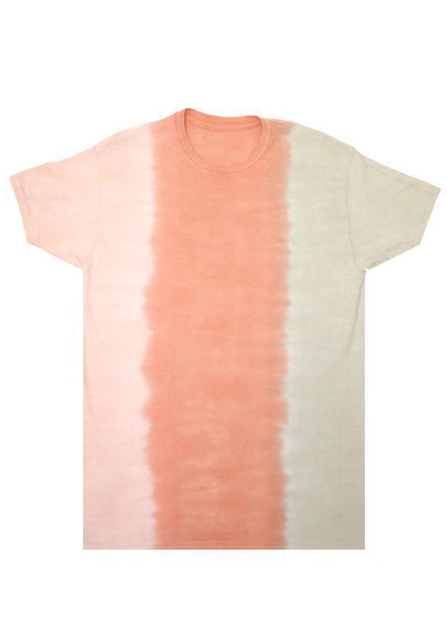 Pink / Orange Nude Dip Dye T-Shirt (Closeout)