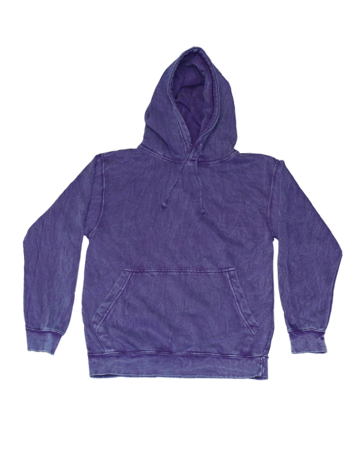 Purple Mineral Wash Hoodie