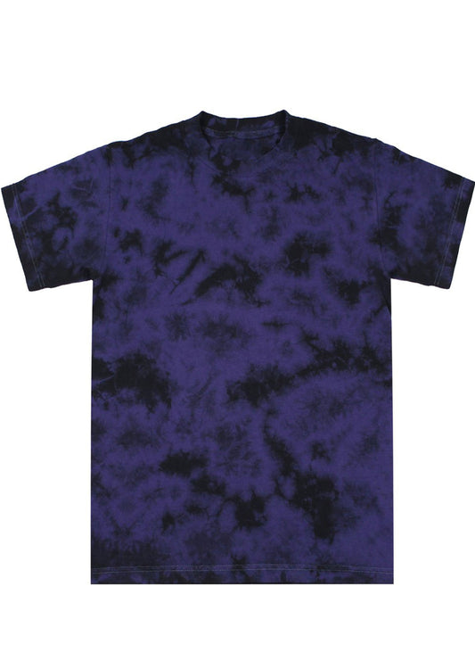 Purple / Black Crystal Wash T-Shirts Alstyle 1301