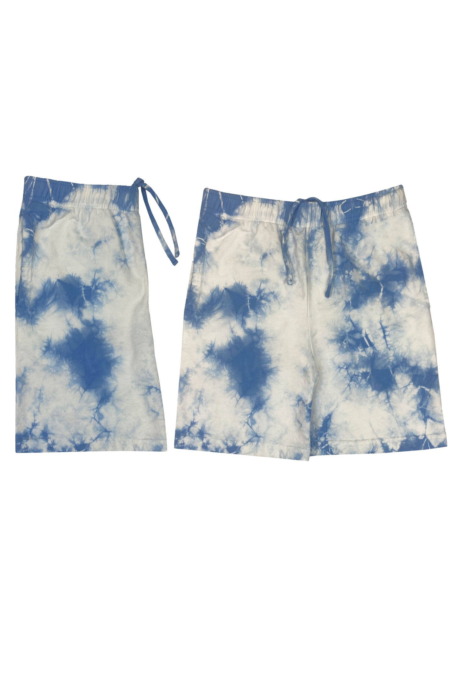Sky Blue Crystal Wash Shorts