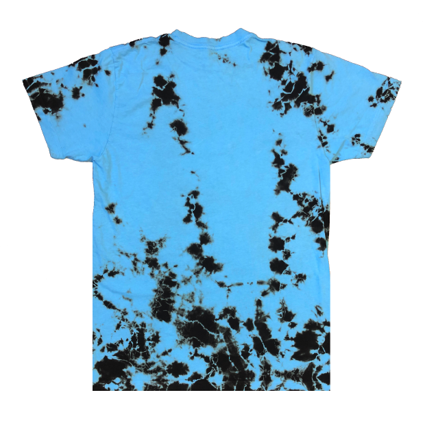 Blue Crystal Wash Short Sleeve T-Shirt