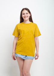 Gold Mineral Wash T-Shirt