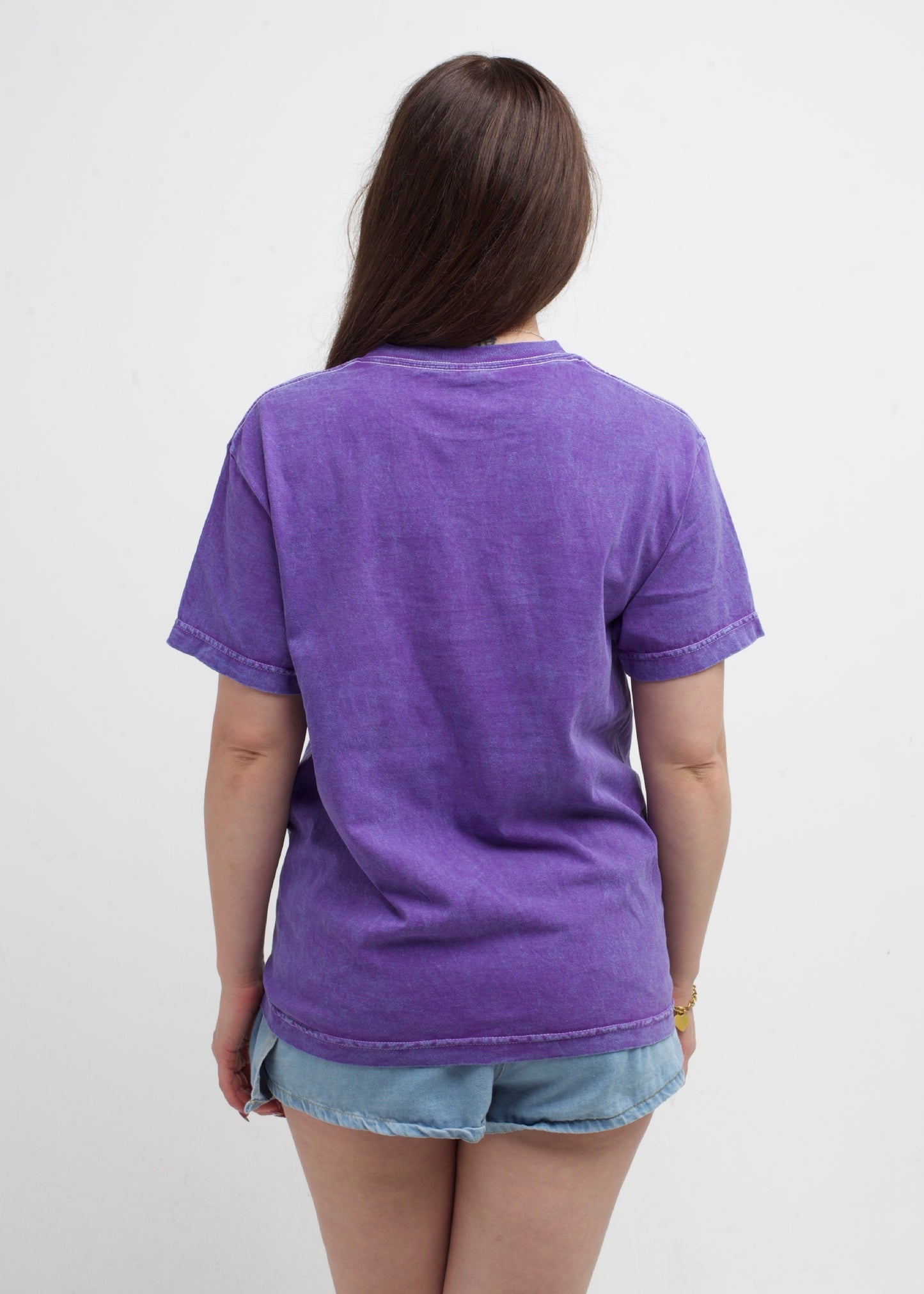 Purple Mineral Wash T-Shirt