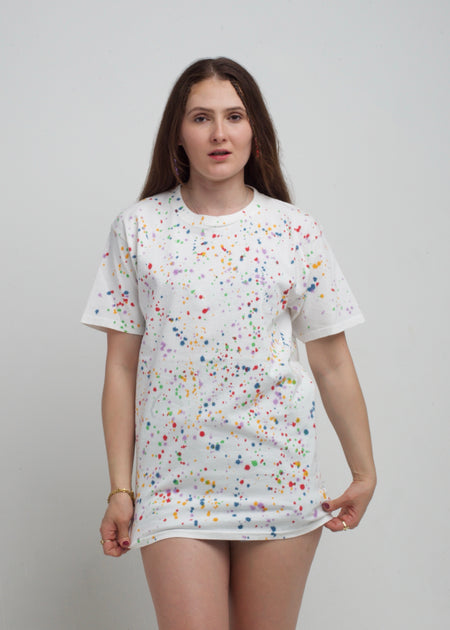 Multi-Color Sprinkle Dye T-Shirt