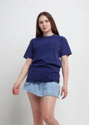 Cobalt Blue Mineral Wash T-Shirts