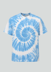 Argentina Inspired Spiral Tie Dye T-Shirt