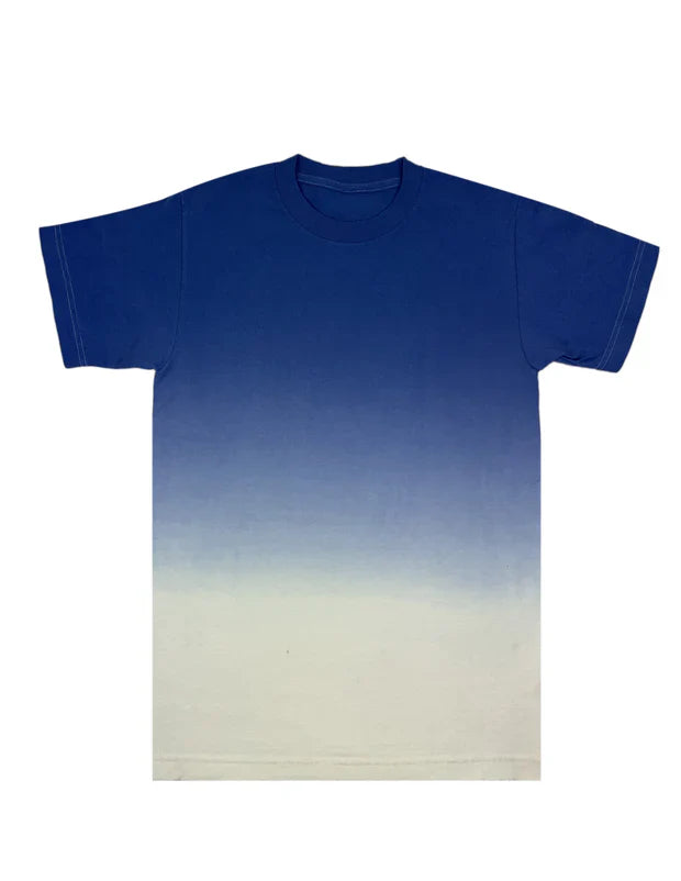 Blue Dip Dye T Shirt Alstyle 1301 Custom Colors Apparel