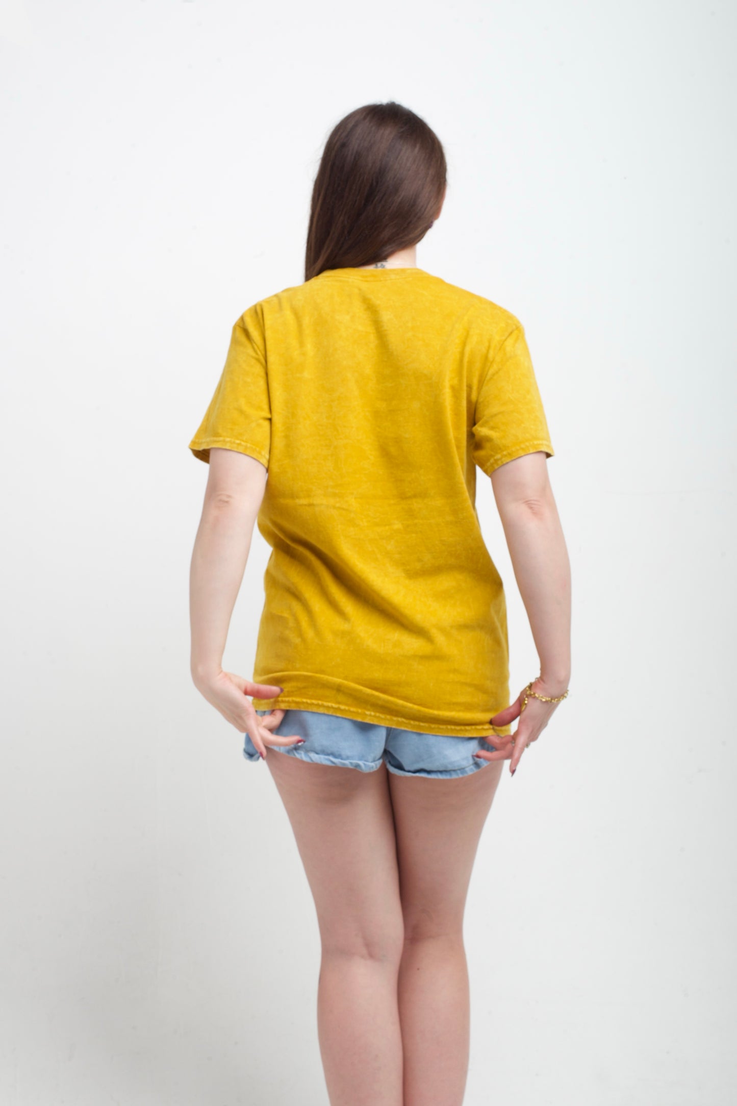 Gold Mineral Wash T-Shirt