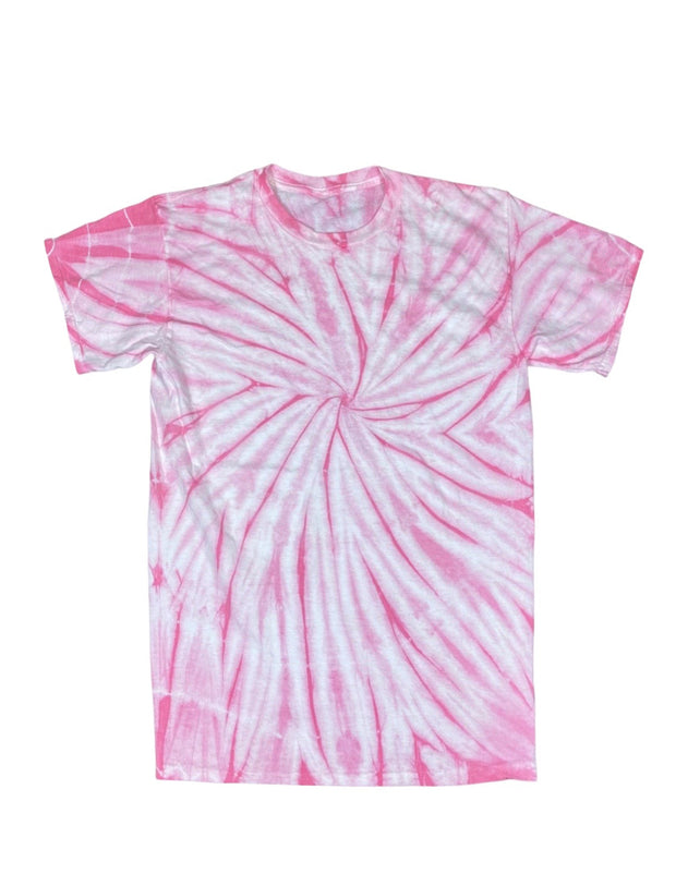 Pink Spiral Tie Dye T-Shirt