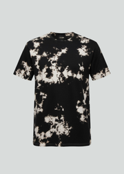 Black Khaki Crystal Wash Tie Dye T-Shirt