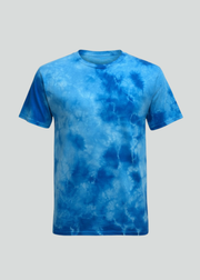 Malibu Blue Crystal Wash Tie Dye T-Shirt