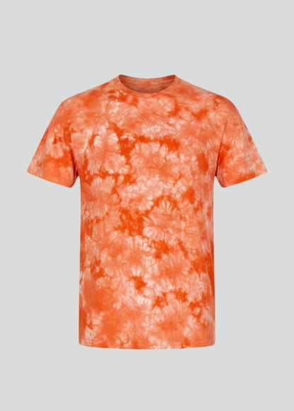 Orange Crystal Wash T-Shirt