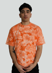 Orange Crystal Wash T-Shirt