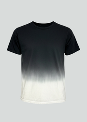 Black White Dip Dye T-Shirt