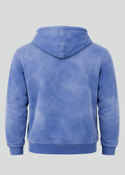 Blue Potassium Spray Zip Up Hoodie