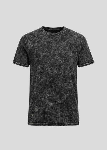 Black Mineral Wash T-Shirt V2
