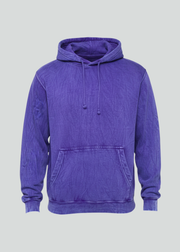 Purple Mineral Wash Hoodie