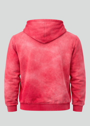 Red Potassium Spray Zip Up Hoodie