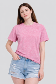 Pink Mineral Wash T-Shirt