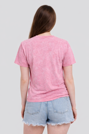 Pink Mineral Wash T-Shirt