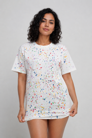 Multi-Color Sprinkle Dye T-Shirt