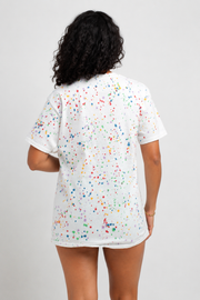 Multi-Color Sprinkle Dye T-Shirt