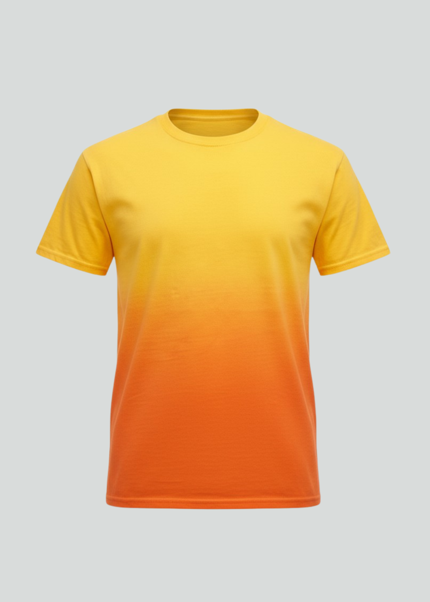 Yellow / Orange Dip Dye T-Shirt