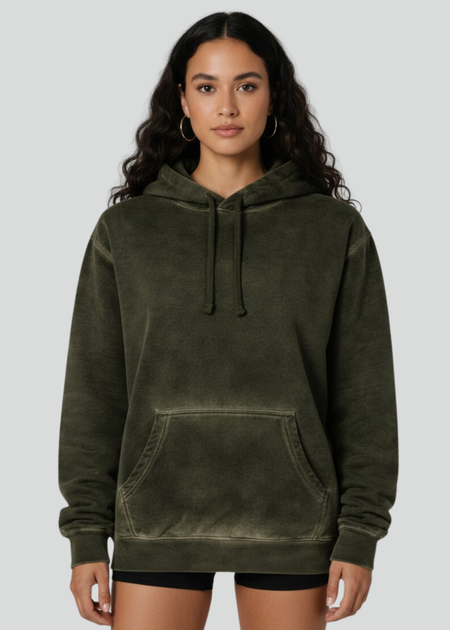 Olive Oil Wash Hoodie (Closeout)