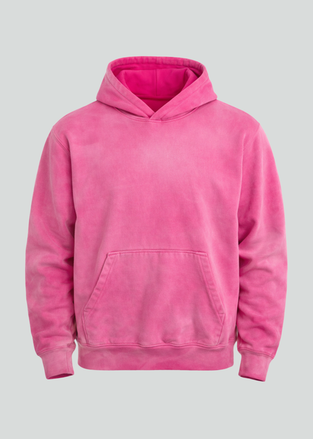 Pink Potassium Spray Hoodie
