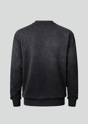 Black Potassium Spray Crewneck Sweatshirts