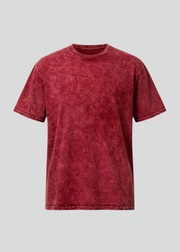 Red Mineral Wash T-Shirt