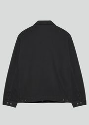 Garment Dyed Black Work Jacket